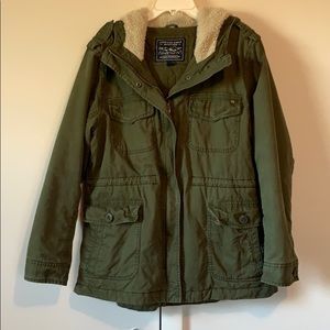 AE Utility Jacket with Sherpa Hood